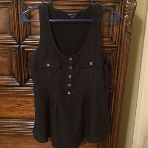 Black dress tank
